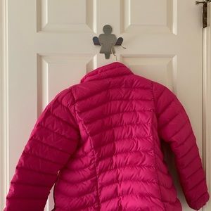 Patagonia pink down sweater